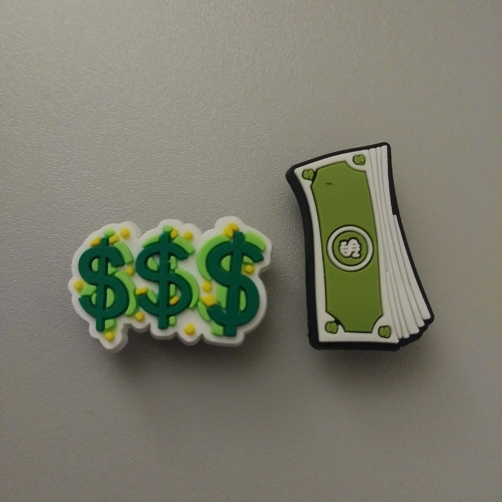Money Shoe Charms